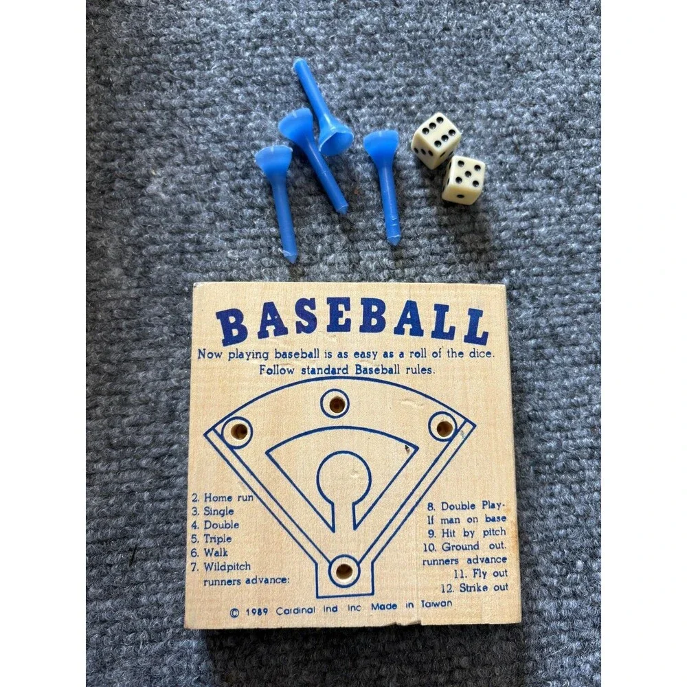 Game Sport Teasers 3 Brain Teasers in Metal Tin VTG 1993 Baseball Basketball ...